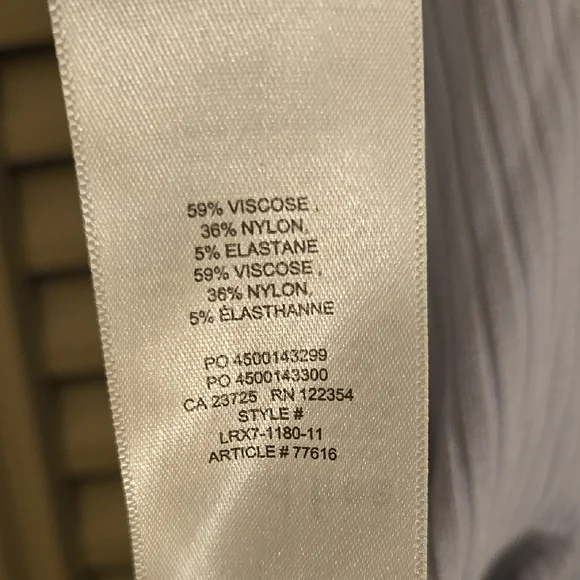 Wilfred - Blue Ribbed Tank Top - Size Small - Picture 4 of 4